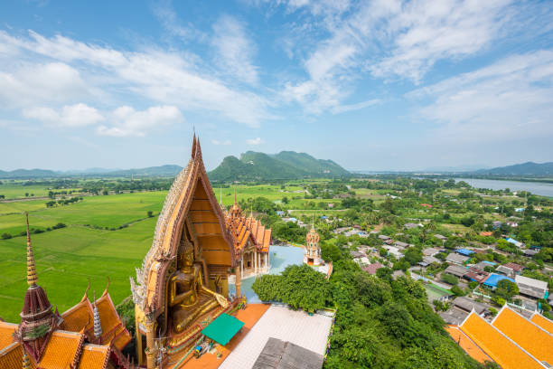 istock Big Buddha Statue at Wat Tham Sua Temple 814563684