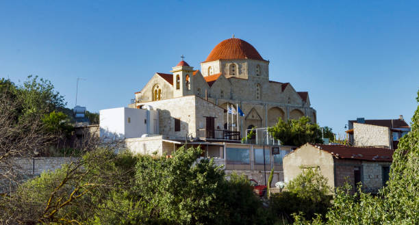 istock Cyprus monastery and church 814571400