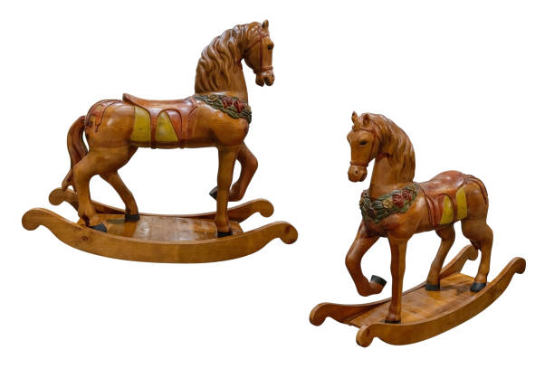 istock wooden rocking horse isolated on white background 814574284