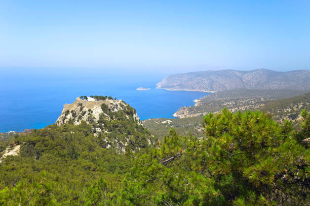 istock Rhodes, Greece, view  to Monolithos castle . 814576936
