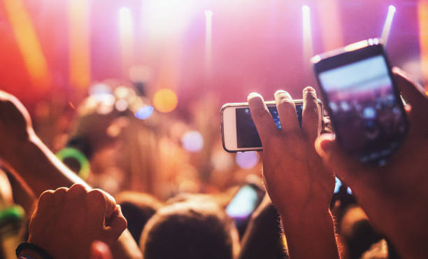 istock Taping a concert show. 814591040