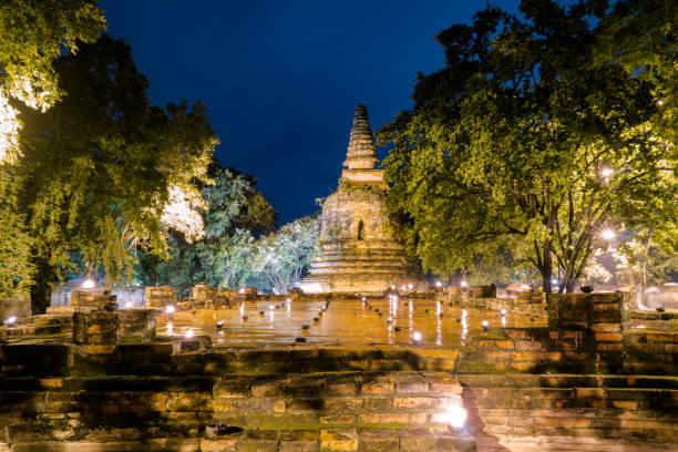 istock Maheyong Temple in Ayutthaya 814591080