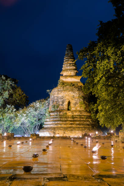 istock Maheyong Temple in Ayutthaya 814593452