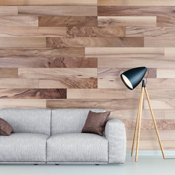 istock Living room with sofa, decoration and copy space 814596216