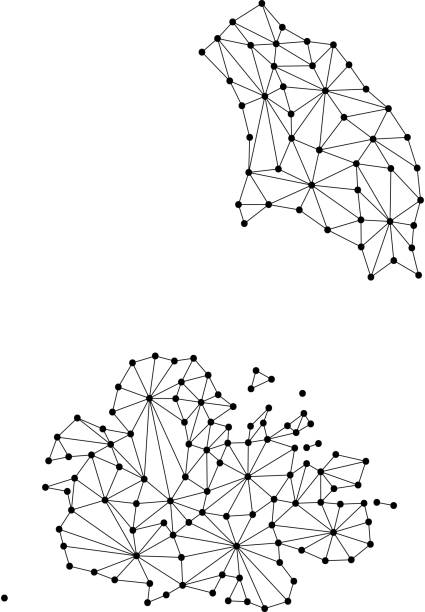 istock Antigua and Barbuda map of polygonal mosaic lines network, rays and dots vector illustration. 814596442