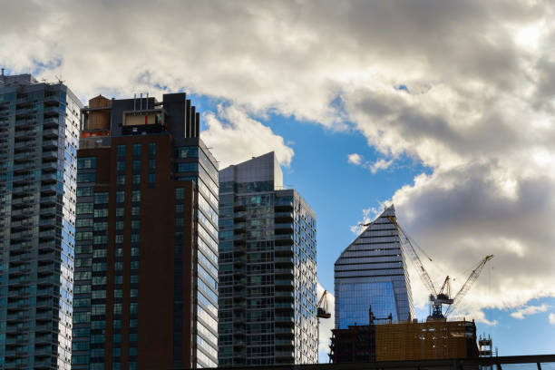 istock Modern skyscrapers in the city 814597062