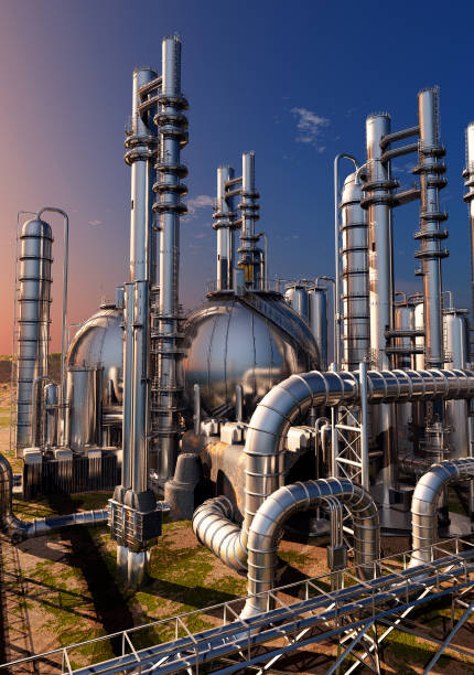 istock Tubes of factory 814605336