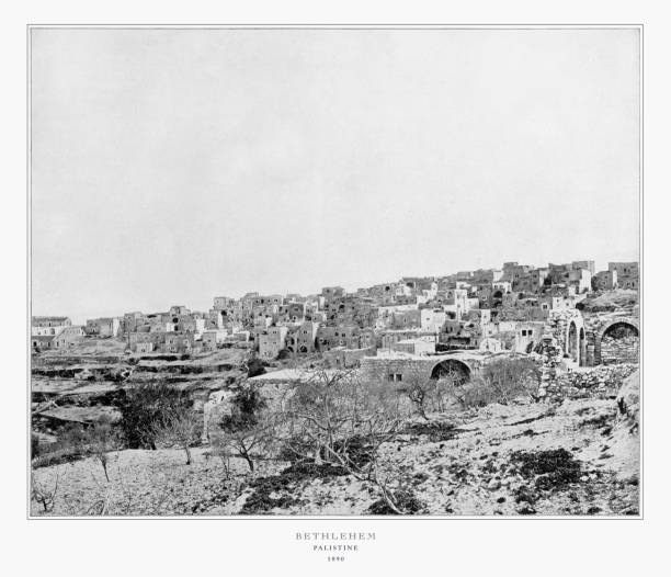 istock Bethlehem, Jerusalem, Antique Palestine Photograph, 1893 814608040