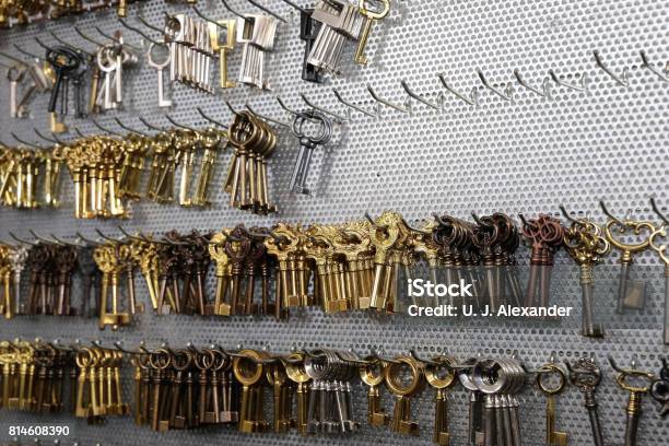 Keyboard With Key Copies In A Shop Stock Photo - Download Image Now - Germany, Horizontal, No People
