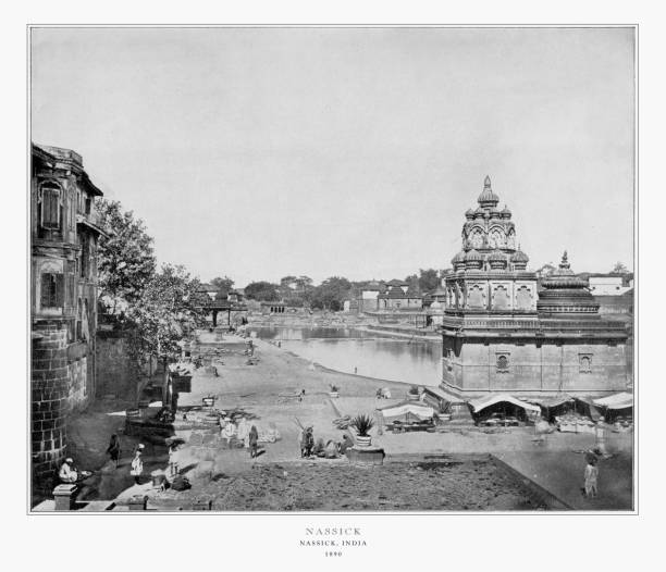istock Nassick, India, Antique India Photograph, 1893 814622544