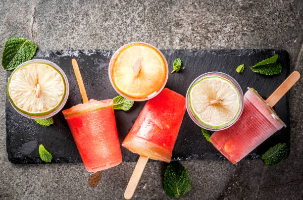 istock Homemade cocktail popsicles 814655660