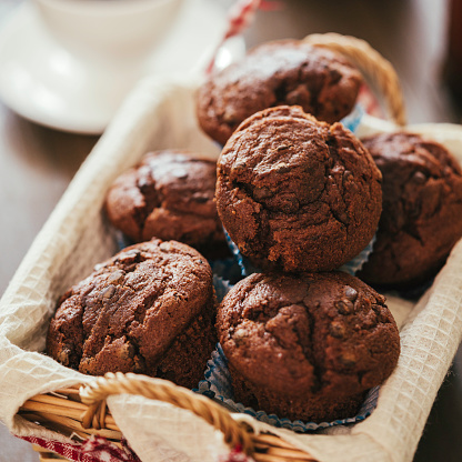 Delicious Chocolate Muffins for Breakfast