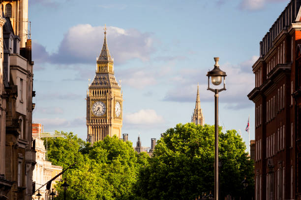 istock View of Big Ben clock tower in London at sunset 814672570