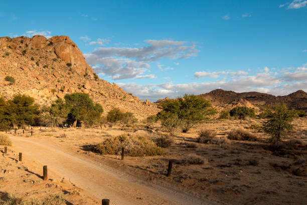istock Camping near Aus in the Namib Desert, Namibia 814680174