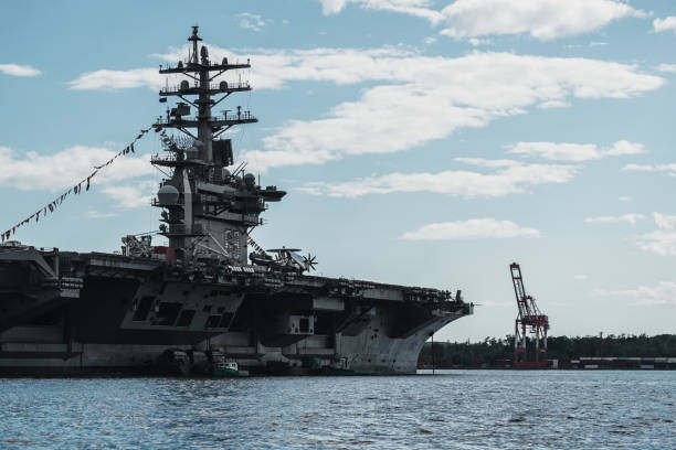 istock US Navy Aircraft Carrier 814680580