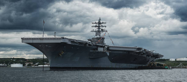 istock US Navy Aircraft Carrier 814680586