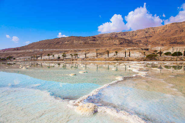 istock Hot summer day on the Dead Sea 814683650
