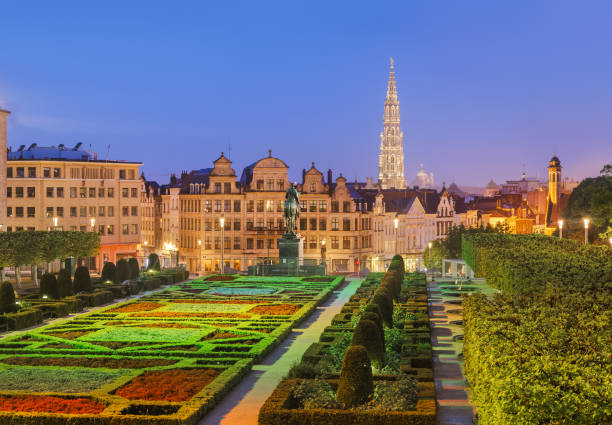 istock Monts des Arts in Brussels Belgium 814686086