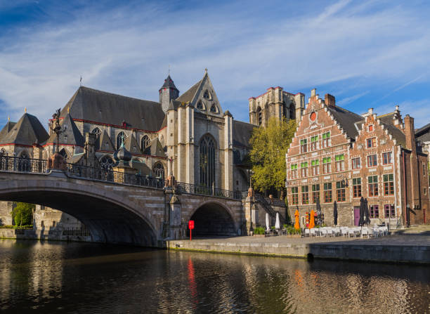 istock Gent cityscape - Belgium 814689416