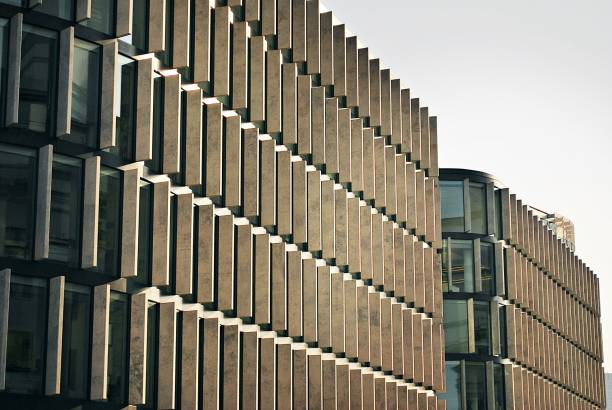 istock Modern building.Modern office building with facade of glass 814701358