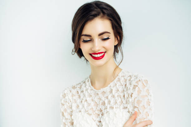 istock Studio shot of young beautiful woman 814703126