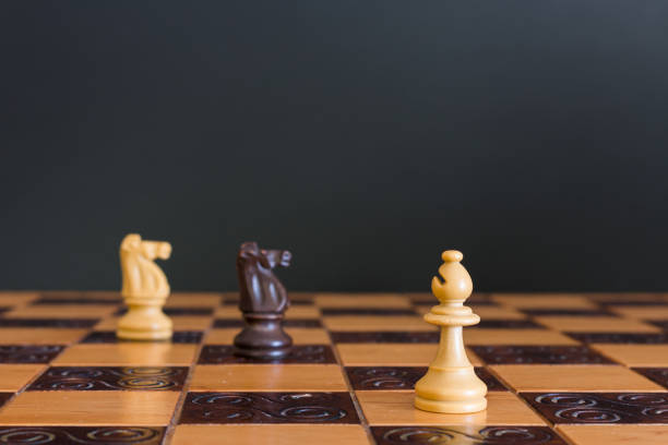istock Chess photographed on a chessboard 814714654