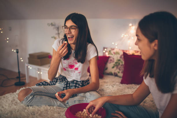 istock Smiling teenagers spending time together 814714988