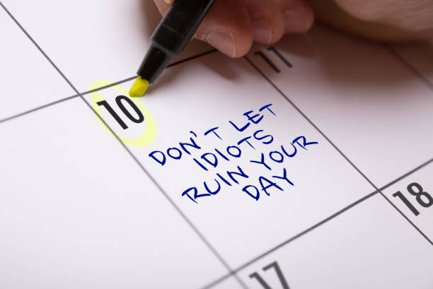 istock Dont Let Idiots Ruin Your Day 814722312