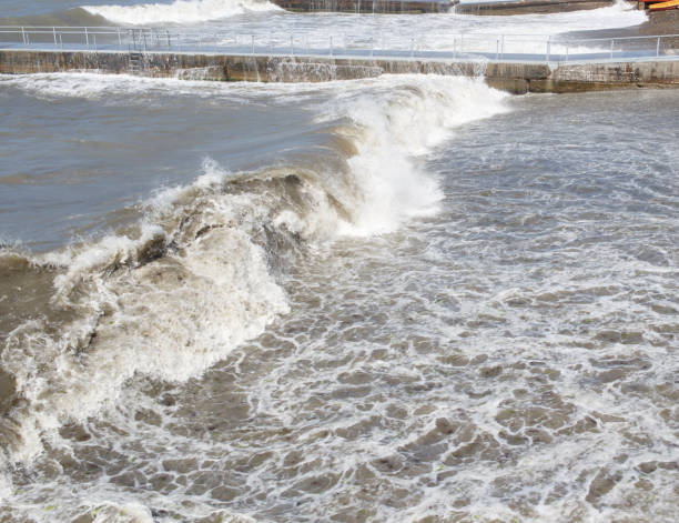 istock Black Sea. Sea waves. 814722484