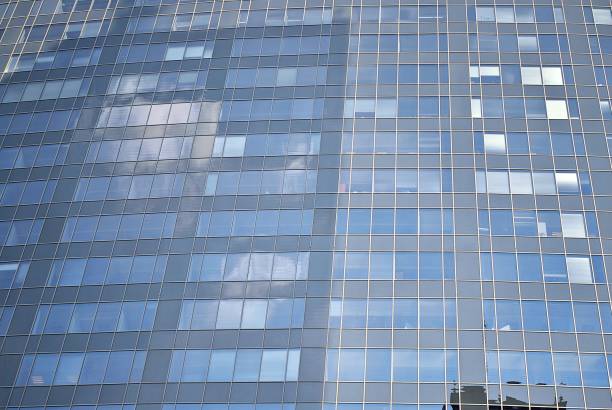 Architecture details Modern Building Glass facade Business background