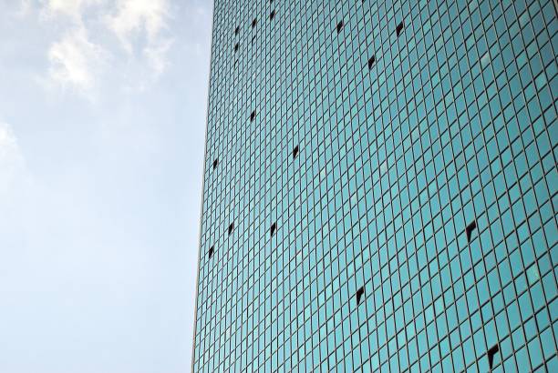 Architecture details Modern Building Glass facade Business background