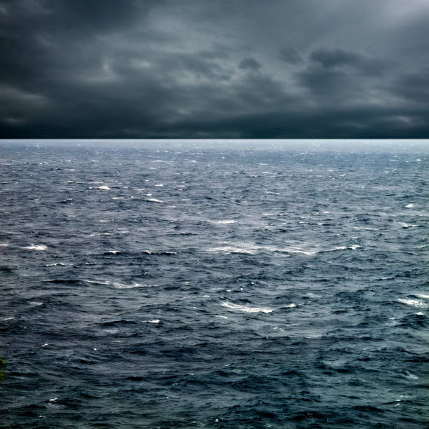 istock windy weather and waves on sea 814751254