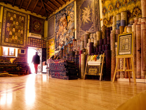 istock carpet and rug store in Antalya, Turkey 814772242