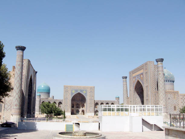 istock Samarkand view of Registan 2007 814774826