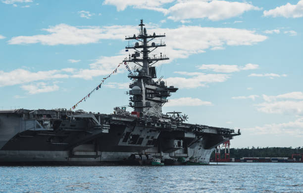 istock US Navy Aircraft Carrier 814780496