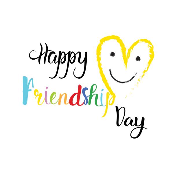 istock Happy Friendship Day Greeting Card Friends Holiday Banner 814785894