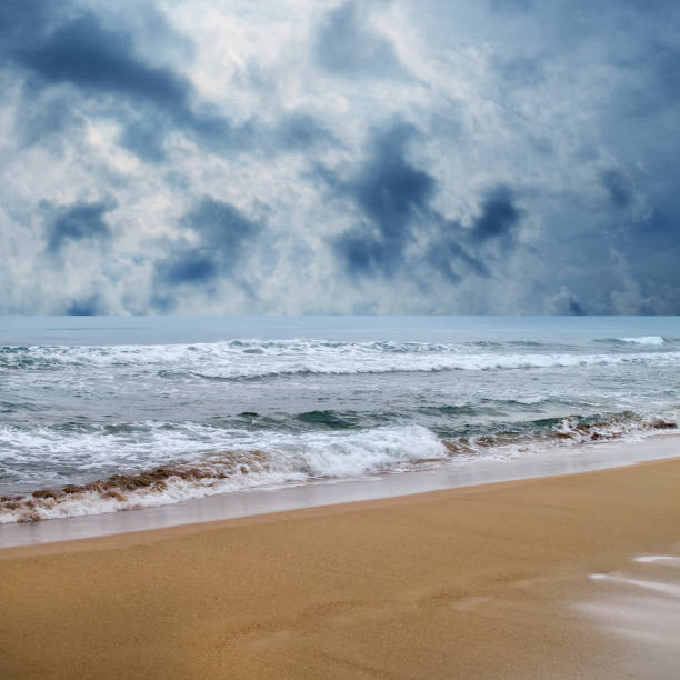 istock seascape and waves over stormy sky 814790806
