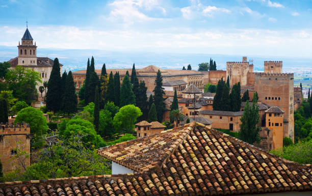 istock General  view to   Alhambra in day time.  Granada 814791130