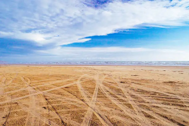 Photo of Oreti Beach, Southland, New Zealand