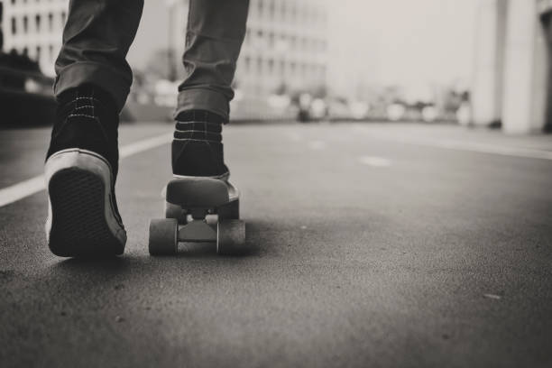 istock Skateboarding Practice Freestyle Extreme Sports Concept 814807064