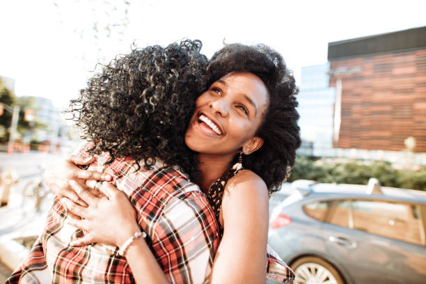 istock Joy of meeting old friends 814850646