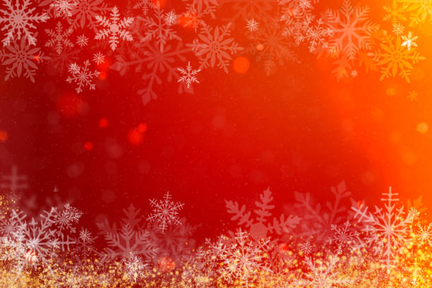 istock Christmas Background with Snowflakes 814859240