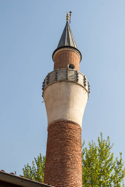 istock Minaret of an Ottoman style mosque 814942628