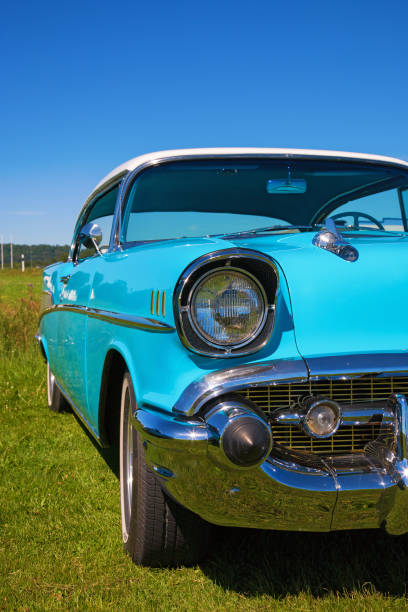 istock Front of a classic chevrole Bel Air hardtop 814951258