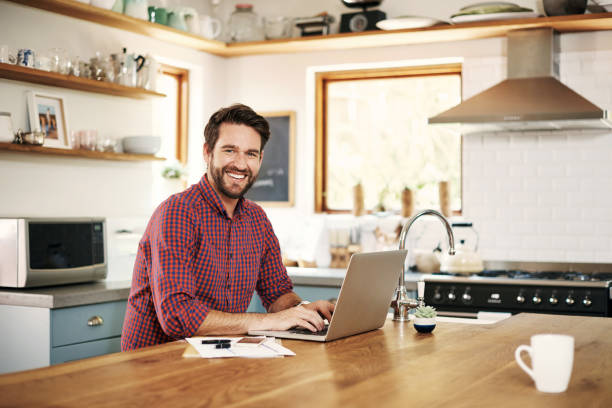 istock Because a laptop and internet connection is all you need 814968620