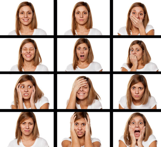 istock A collage of different emotions of the same women 814990122