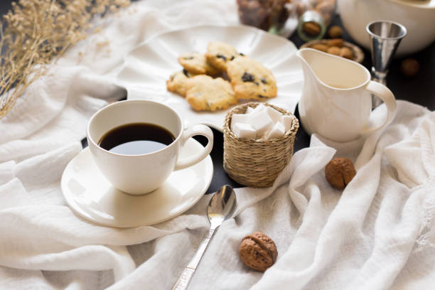 istock Coffee Time Break Cafe and Chocolate chip cookies Leisure Relaxation 815001004