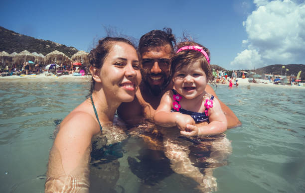 istock Happy family on vacation 815008432