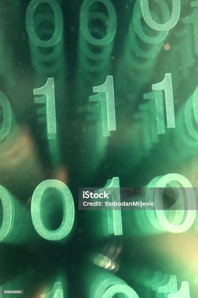 Binary Code Background Stock Photo - Download Image Now - Abstract ...