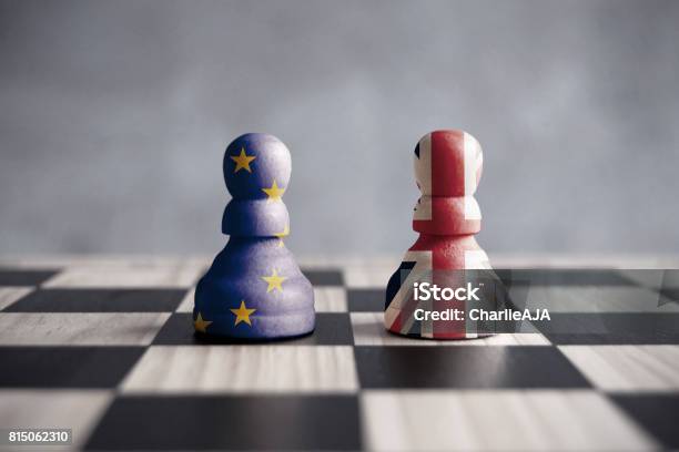 Brexit Strategiekonzept Stockfoto und mehr Bilder von Brexit - Brexit, Schach, Abmachung